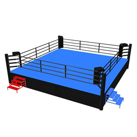 Boxing Ring 14x14 Mini 4x4 20x20 6mx6m Customized High Quality Canvas Elastic Ropes Good Price Mma Professional Kick Boxing Ring