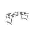 Customized Metal Iron Custom Outdoor Table and Chair Set Dining Coffee Table Outdoor Picnic Folding Table Rack