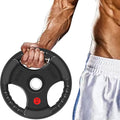 Custom Three-hole Steel Color Coated Barbell Disc Gym Weight Plates for Home Gym Use Unisex