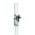 On Line  Transparent Straight Frog Glass Straws Classic Comfort Size 200/230mm Straw With Cleaning Brush