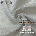 Factory Supply Low Price Linen Style Light Fabric Sheer Curtain Net