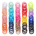 E-Magic Professional  3 Cm Dia  Elastic Rubber Hair Accessories Factory Colorful Kids Girls Rubber Small Hair Ties for Girls