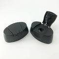 Transparent Blue 26mm PP Plastic Non Spill Flip Top Lid for Cosmetic Use Shampoo and Body Lotion Bottles