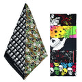 Custom Logo Paisley Bandanas European and American Fashion Hip-Hop Bandanas Custom Pattern Printing Bandanas for Men
