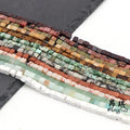 Wholesale Cube Shape Natural Loose Agate tiger Eye Stone Strand Beads 4x4mm Square Cubic Stone Beads for Jewelry Making