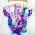 European American Fashionable Cute Cartoon for Bow Hair Clip Wig Headdress Fabric Color Piece Accessory Girls Sparkle