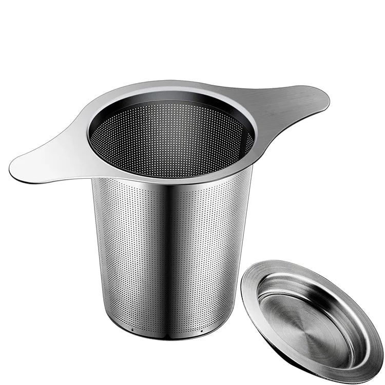 Made of 304 Food Grade Stainless Steel Tea Filter Contains No Harmful Chemicals so It Is Health and Safety