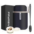 Leak Proof Wide Mouth Food Containers with Spoon Stainless Steel Insulated Vacuum Food Flask Thermos for Hot Food