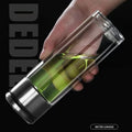 Wholesale Borosilicate Classic Hot Water Generic Glass Long Hot Tea Infuser Water Bottle for Tea
