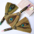 Hot-sale Natural Crafts Tower Raw Crystals Healing Stones Amethyst Magic Broom Wands for Gifts