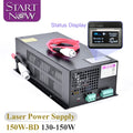 Startnow 150W-BD Laser Power Supply 150W With Display Screen for 130W CO2 Laser Tube