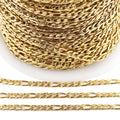 Stainless Steel 1:3 NK Chain Roll for Jewelry Making Wholesale Chain Selling by Meter Fine Necklace & Bracelet Making