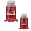 Private Label Hair Growth Improve Skin and Strengthen Nails Vitamin Gummy Candy Collagen Gummies for Women Anti Aging