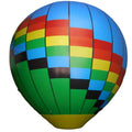 Custom Full Printing Giant Hot Air Balloon Shape Advertising Inflatable PVC Helium Balloon