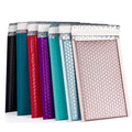 Wholesale Custom Padded Envelope Custom Printed Shiny Pink Bubble Mailers With Logo Shipping Bags for Clothing
