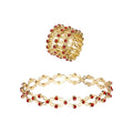 Wholesale Hot Sell Twisted Stretch Ring Jewelry Magic Bracelet Ring Adjustable Crystal Rings