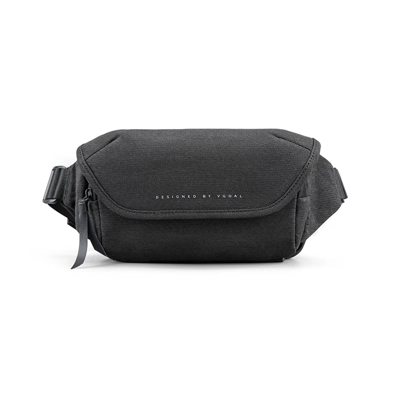 Kingsons Anti Cut Anti Theft Fashion Sling Bag for Men Chest Crossbody Custom Small Cellphone Polyester Korean Style