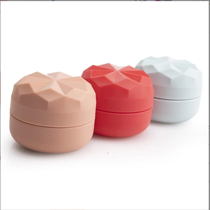 Newly Launched Macaron Travel Portable Silicone Packaging Box Cosmetic Packaging Cans Mini Colored Cream Bottle