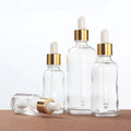 Sell Well Transparent Color Lid 1ml 2ml 3ml 5ml Screen Printed Glass Separate Sample Dropper Bottle for Essential Oil Perfume