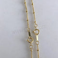 16 18 20 Inch Gold Filled Chain 14k Necklace Satellite Chain Twist Oval 1325944