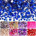 OLeeya Mix Size Ss3-ss20 Package Bulk Wholesale Non Hot Fix Rhinestones Flat Back Crystal Strass Glitters Stone for Nail Garment
