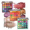 2021 Beauty Glazed 25 Colors Matte Long Lasting Waterproof Makeup Eyeshadow Palette Cosmetique