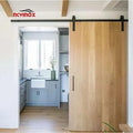 Modern Single Wood Sliding Barn Door Hardware Kit Pocket Barn Door Hardware Fittings