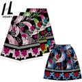 Henry Micronesia Style Chuuk Pohnpei Skirts Mumu Dress Flower Print Polyester Skirt Fabrics for Garment