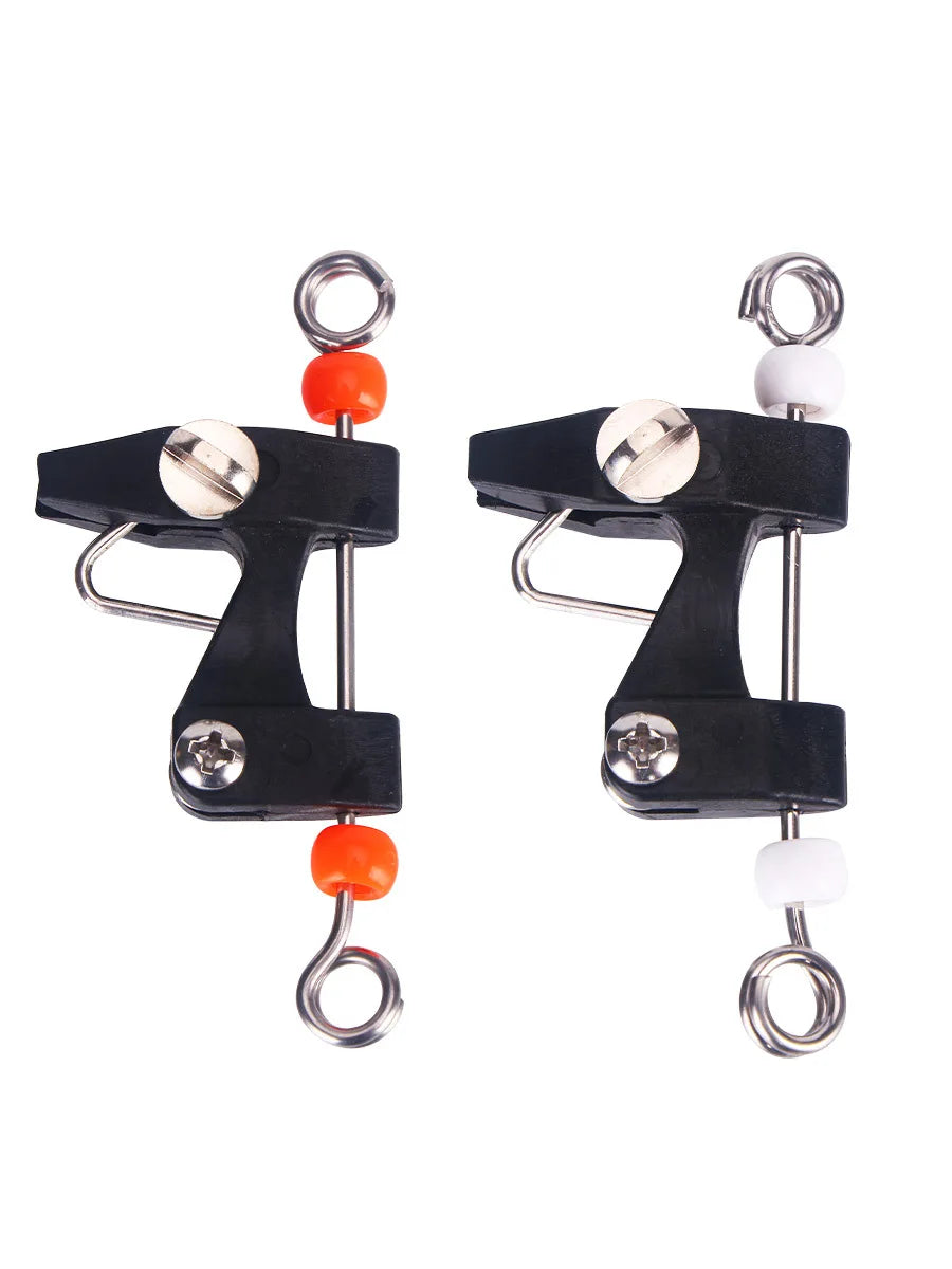 Sea Fishing Black Trolling Outrigger Downrigger Release Clips for Inflatable Boat Kayak Kite Fishing Accessories