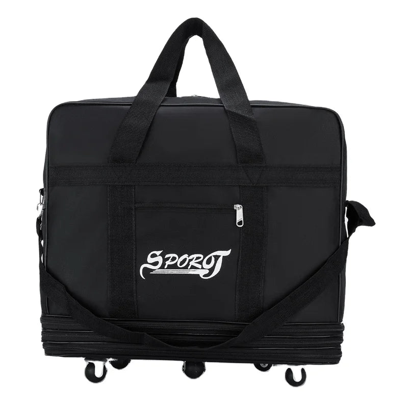 Fashion Custom logo Trolley Bag Short Distance Travel Men and Women Large Capacity Luggage Bag with Portable Trolley Travel Bag