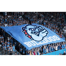 Custom Printing Banner Large Format Logo Football Match Crowd Fans Surfer Flag Banner