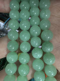 Wholesale Beads Green Jade Beads Green Aventurine Stone Beads for Jewelry Making