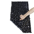 88x40CM Classic Plastic Pebble Design Non-Slip Shower Mat  Machine Washable Slip-Resistant Bath Mats for Bathtub Toilet Bathroom