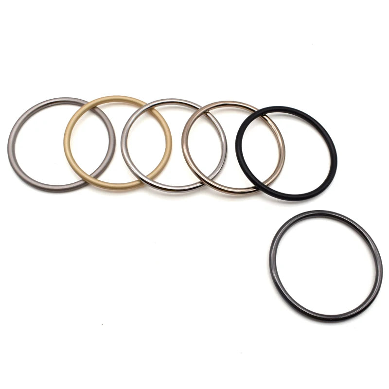 Zinc Alloy Round Iron Metal Ring for Bag Accessories 20mm25mm30mm35mm40mm45mm50mm55mm60mm O Ring Metal