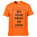 New Custom Logo Printed Graphic Tshirt Hipster Hip Hop Men's T-Shirt