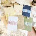 10 Pcs 3D Relief Special Material Paper Creativity Background Paper Diy Diary Album Scrapbooking Junk Journal Supplies