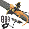 Wholesale Cute Bat Dragon Reptiles Lizard Harness and Leash