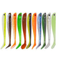 WEIHE 2.8G 7.5CM Top Quality Fishing Tackle  Shad Minnow Worm Soft Deep Sea  Fishing Lure
