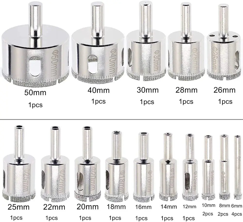 Best Quality Glass Saw Electroplated Glass Drilling Cutting Diamond Drill Bits for Glass