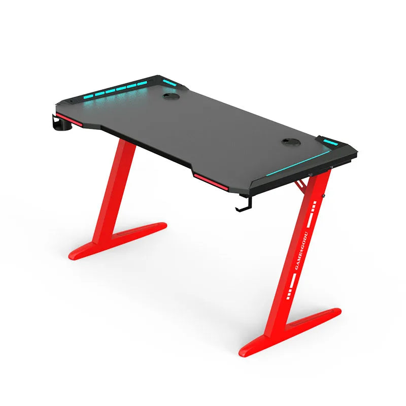 Best Selling Gaming Table with LED Lights PC Laptop Computer Gaming Desk