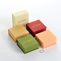 GLAMPKG Factory Printing Custom LOGO Closure Cardboard Magnetic Box Book Style Paper Gift Earring Necklace Jewelry Packaging Box
