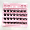 Best Quality Diy Lashes Private Label Cluster Lashes Kit Natural Soft Wispy Cluster Lashes