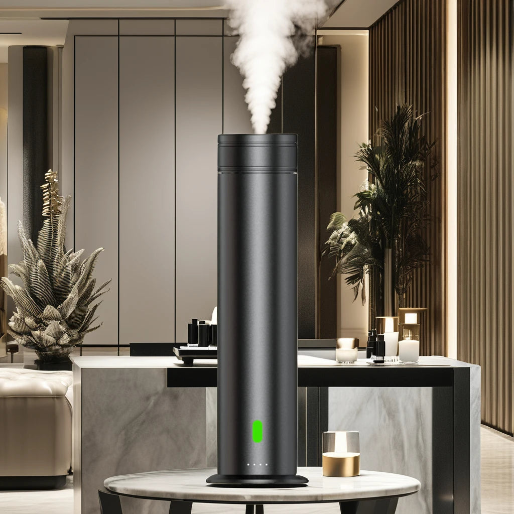 Innovative 2024 Unique Product Household Waterless Fragrance Nebulizer Perfume Scenting Diffuser Tower Aroma Oil Scent Machine