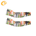Ice Silk High Elastic Protective Knitted Arm Sleeves Sun Protection Anti-UV Arm Sleeves for Outdoor Adult Sports