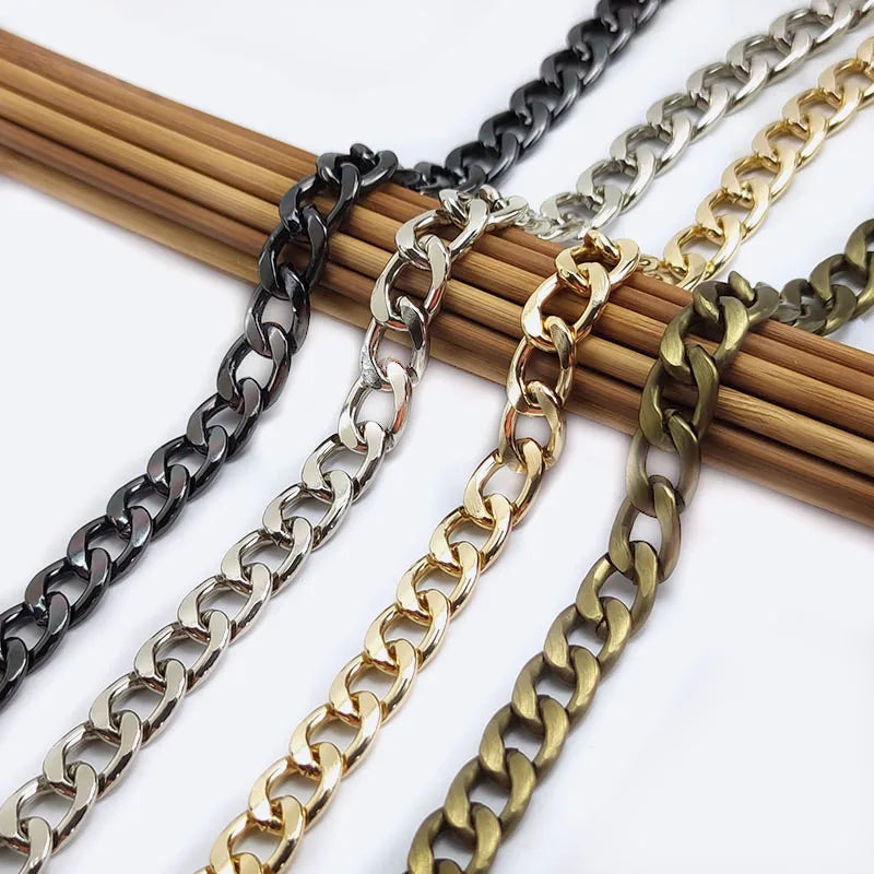 Deepeel RM083 12mm Bag Accessories Handbag Shoulder Crossbody Strap Purse Chains O Ring Bag Chain