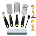 Lemon Zester Multi-purpose Set Peeler Stainless Steel Cheese Shredder Vegetable Fruit Chocolate Garlic Grater With Handle