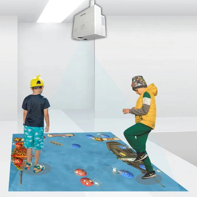 Basic Version Funny Games Interactive Projection Floor Basic Version Customize the Different Visual Effects