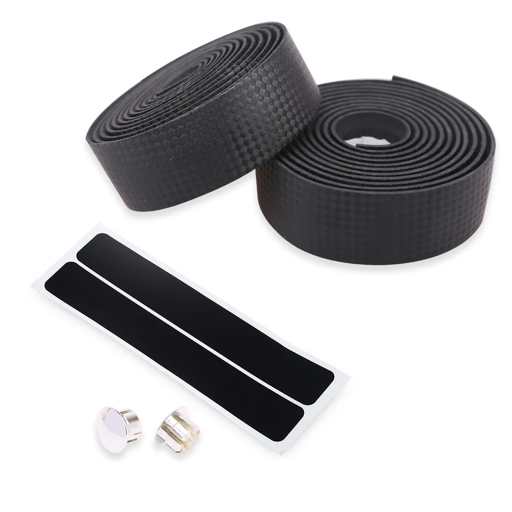 JOYKIE Anti-Slip Silica Gel Handlebar Tape Road Bike/MTB Shock Absorption Cycling Bar BMX Compatibility Leather Bicycle