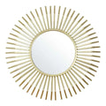 81*81cm Light Luxury Porch Sun Glasses Mirror Living Room Background Wall Decoration Mirror Pendant