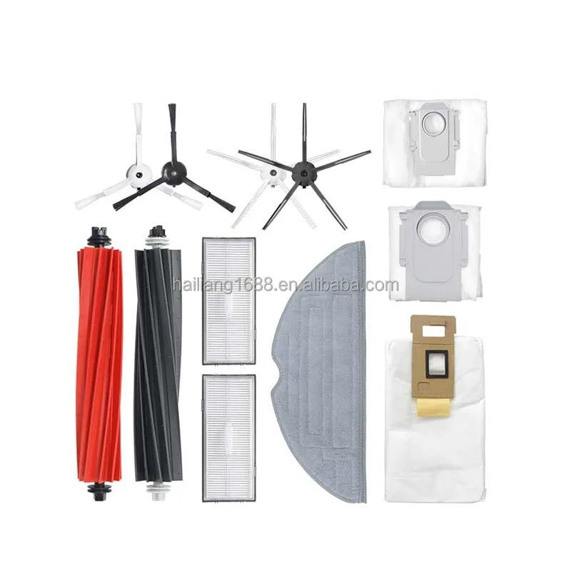 Wholesale Accessories for Xiaomi Roborock S7 S8 Pro Ultra Vacuum Cleaner HEPA Filter Main Roller Side Brush Mop Cloth Household